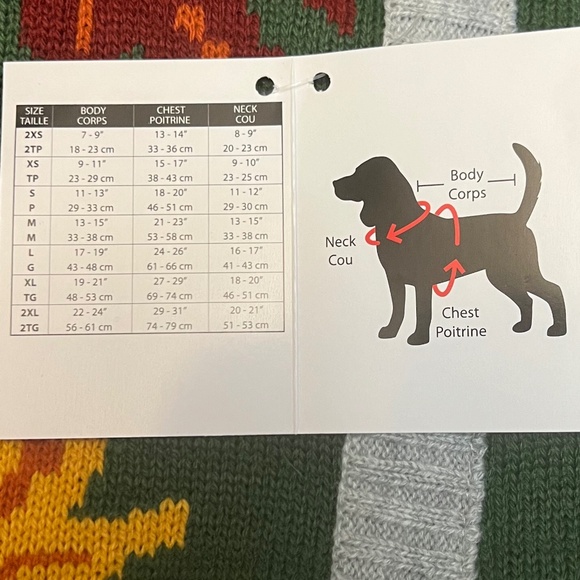 Bailey & Bella. Warm sweater for pet.   "NEW" - Picture 4 of 5